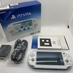 SONY PS Vita PCH-2000 Wi-Fiモデル ライトブルー/ホワイト 完動品