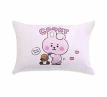 公式 新品 BT21 枕カバー クッションカバー COOKY クッキー クキ グク JK ジョングク BTS 防弾少年団 バンタン まくら クッション_画像1