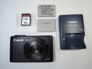 ★Canon★ キャノン PowerShot S110 ※新品メモリ32G付き!【デジタルカメラ】