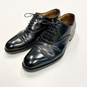 【FABI】ファビ ビジネスシューズ/ドレスシューズ 黒 8 1/2 参考定価8万円程 27~27.5cm