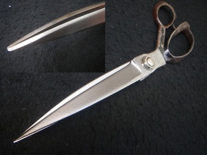 裁鋏　テーラー　裁断　ハサミ　27ｃｍ　286g　裁ちばさみ　裁ち鋏　日本製　Japanese　dressmaker scissors