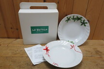 即決・未使用☆LA BETTOLA/ラ・ベットラ☆ペアパスタプレート・皿 器陶 器 食器・カレーやスープ、炒飯など用途いろいろ・落合務監修_画像1