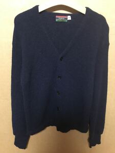 70s~80s USED WYNBRIER WOOL CARDIGAN MADE IN USA 70's~80's 中古 ウール カーディガン MEDIUM アメリカ製 送料無料 VINTAGE ビンテージ