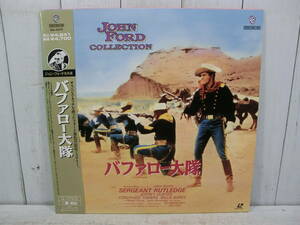  laser disk Western films LD [ buffing . low large .] obi attaching rare commodity John * Ford direction 700222