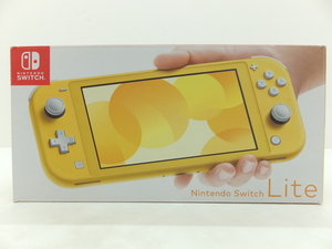 25SA●#1 Nintendo Switch Lite 本体 イエロー Ver.13.0.0 ニンテンドースイッチ 任天堂 中古 動作確認済み 初期化済み