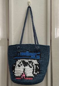 トートバック スヌーピー オラフ かごバッグ カゴバッグ ハンドメイド