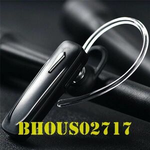 ba001 Bluetooth イヤホン ワイヤレス ヘッドセット ハンズフリーマイク ブラック ホワイト