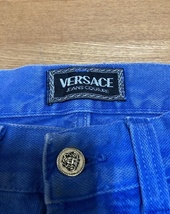 90's VERSACE ベルサーチ メデューサパンツ ヴィンテージ 古着 イタリア製 ②_画像6