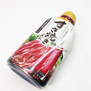 同梱可能 すき焼きのたれ ５２０ｇ 北海道産真昆布使用 日本食研/3726ｘ３本セット/卸