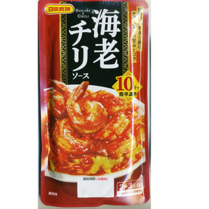 同梱可能 日本食研 エビチリソース 海老チリ １２０ｇ ２～３人前/8980ｘ１袋