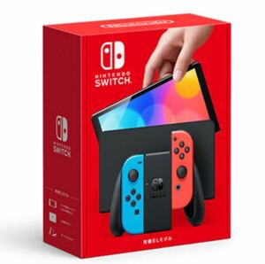 新品未開封品　Nintendo Switch（有機ELモデル）ネオンブルー/ネオンレッド