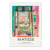 G1074 アンリ・マティス Matisse プリント絵画　レトロ　キャンバスアートポスター 　50×70cm インテリア 海外製 枠なし E_画像1