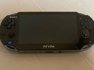 ★超美品 ほぼ未使用 SONY PlayStation Vita 3G/Wi-Fiモデル クリスタル・ブラック(PCH1100) ソニー ヴィータ PSV 送料無料★