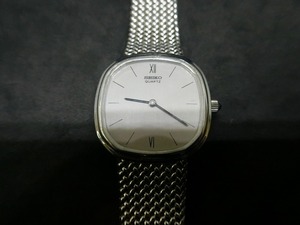 ジェンタデザイン セイコー SEIKO クレドール アシエ CREDOR Acier クォーツ メンズ ウォッチ 腕時計 型式: 87-0761 78-5191 管理No.19227