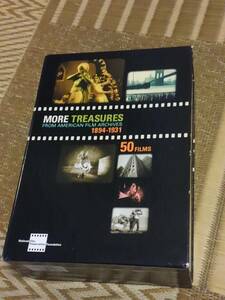 DVD　More Treasures from American Film Archives 1894-1931　アメリカン・フィルム・アーカイブ　全３巻50作品９時間超　国内再生可