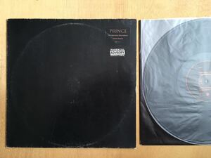 即決 手書きマト3と6 オリジナル独盤 LP Prince / Black Album / プリンス ブラックアルバム Warner Bros 限定オフィシャル盤 1994年
