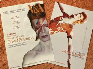 デヴィッドボウイ フライヤー 2種 david bowie 映画 ziggy