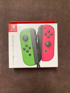 【新品・未使用】Nintendo Switch ジョイコンJoy-Con(L) ネオングリーン/(R) ネオンピンク 純正品