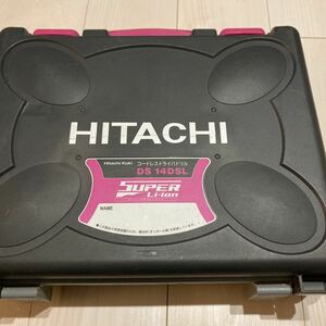 HITACHI コードレスドライバドリル　DS 14DSL