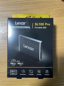 Lexar Professional SL100 Pro 外付けSSD 1TB LSL100P-1TRBJP
