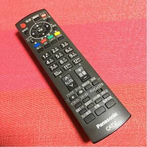 冒険価格！Panasonic CATV N2QAYB000317 リモコン 動作品。