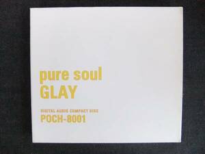 CD album -4 GLAY pure soul gray 
