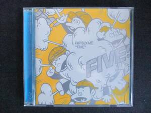 CDアルバム-4　　　　RIP SLYME　　FIVE　　　リップスライム　　　　歌手　　音楽　ヒップホップ