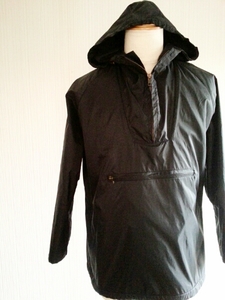  unused England made GRENFELL Glenn feru nylon P/O pull over Parker black 42 Glenn feru sport Britain Barneys handling .