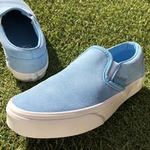 美品23 VANS CLASSIC SLIP-ON ヴァンズ クラシック スリッポン スエード D453_画像2