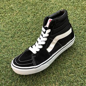 美品22.5 VANS SK8-HI ヴァンズ スケート ハイ F917