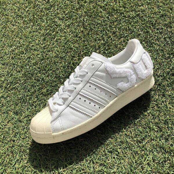 美品22.5 adidas SS80S アディダス スーパースター80s D191