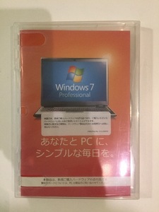 Windows 7 Professional SP1 64bit DSP 正規DSP版 プロダクトキー付 ネット認証可