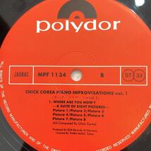 LP■JAZZ/Chick Corea/Piano Improvisations Vol. 1/MPF1134/チックコリア/帯/OBI_画像6