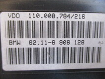 ■BMW E39 525 スピードメーター中古 62116906128 VDO 110008784/216 2160km 部品取あり インストゥルメントパネル クラスター メーター ■_画像8