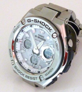 G-SHOCK CASIO GST-W110D カシオ G-STEEL メタルモデル 白い文字盤 腕時計 メンズ 時計 苫小牧西店