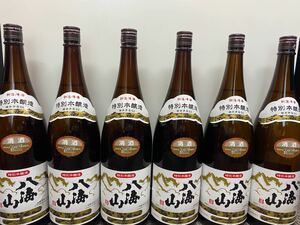 八海山特別本醸造　一升瓶6本セット