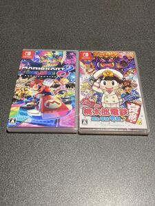 新品 Switch マリオカート8デラックス 桃太郎電鉄 2本セット