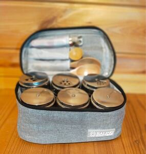 調味料入れ 調味料セット アウトドア 持ち運び ポーチ 調理器具 コンパクト