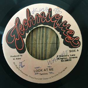 ★送料込み/試聴/Sweet Jamaican Lovers/The Moments/Look At Me (I'm In Love) Cover！【The Tamlins - Look At Me】7inch！JA ORIGINAL！