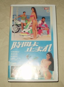時間よ止まれ VHS 山岸真璃子 武田有造 杉本哲太 星野麻衣子 風祭ゆき