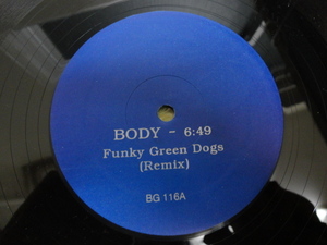 Funky Green Dogs - Body (Bini & Martini Remix) レアMIX 12 DISCOネタ　視聴