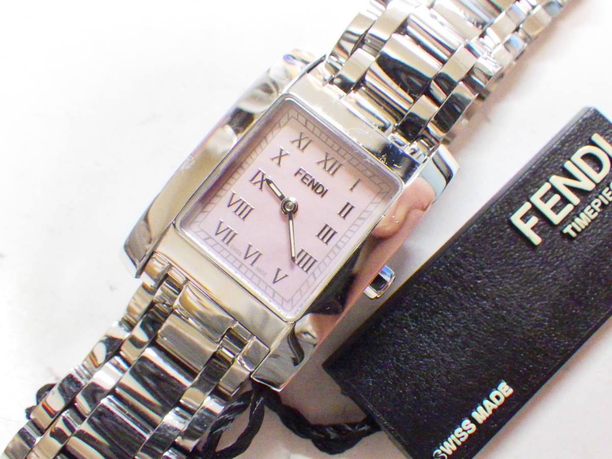 印象のデザイン FENDI 腕時計 クラシコ ピンクパール文字盤 F702270 レディース - 腕時計(アナログ)