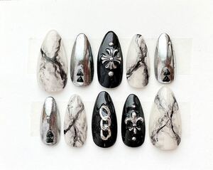 ネイルチップ 付け爪 ハンドメイド