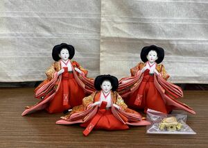 雛人形　ひな人形　官女　 A-44 小道具付　美品⑩ ひな祭り　雛道具 特価 激安 限定