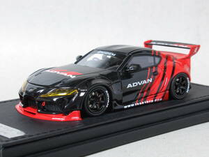 1/43 bread tem Supra A90 black / red 2148