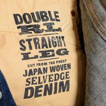 RRL サルベージデニム STRAIGHT LEG セルビッチ size 33×32 / DOUBLE RL ダブルアールエル ラルフローレン_画像8