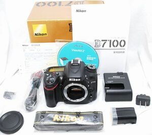 【新品級の超美品 3093ショット・メーカー保証書等完備】Nikon ニコン D7100