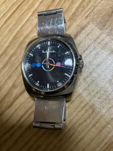 【ジャンク品】送料無料 ポールスミス 時計 ファイブアイズ Paul Smith ブラック 腕時計 メンズ