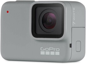 中古 美品 GoPro HERO7 CHDHX-601-FW ホワイト ビデオカメラ 防水 人気 カメラ