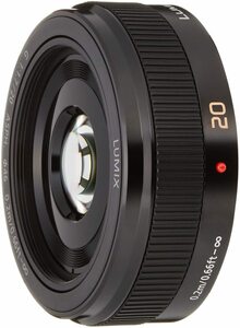 中古 パナソニック Panasonic G 20mm/F1.7 II ASPH. ブラック H-H020A-K 単焦点レンズ マイクロフォーサーズ用 ルミックス